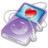 iPod视频紫最喜爱的 ipod video violet favorite